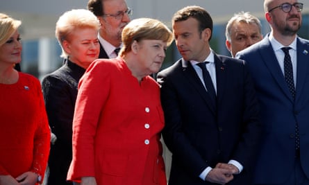 When Emmanuel Macron and Angela Merkel met for the first time, they spent about 60 seconds discussing Brexit