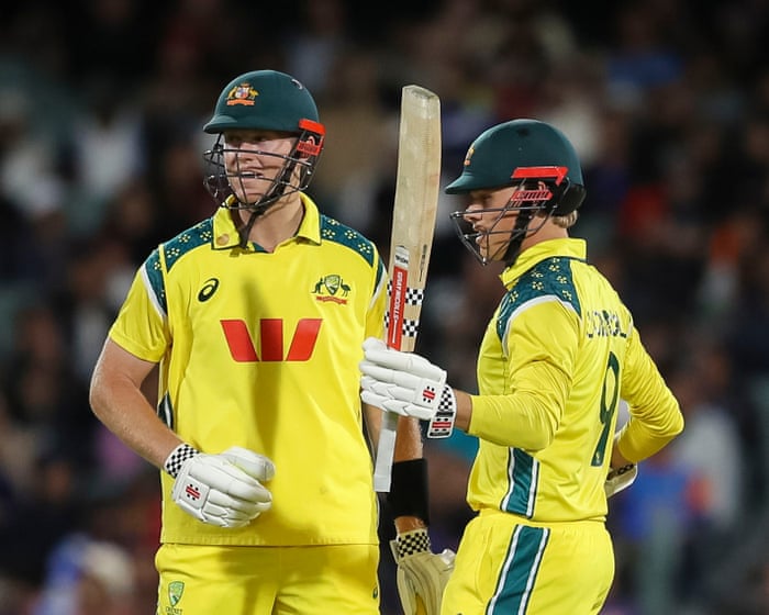 Rookies Cooper Connolly and Matt Short help Australia to tense two-wicket ODI win over India