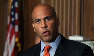 Cory Booker, a senator and former mayor of Newark, New Jersey.