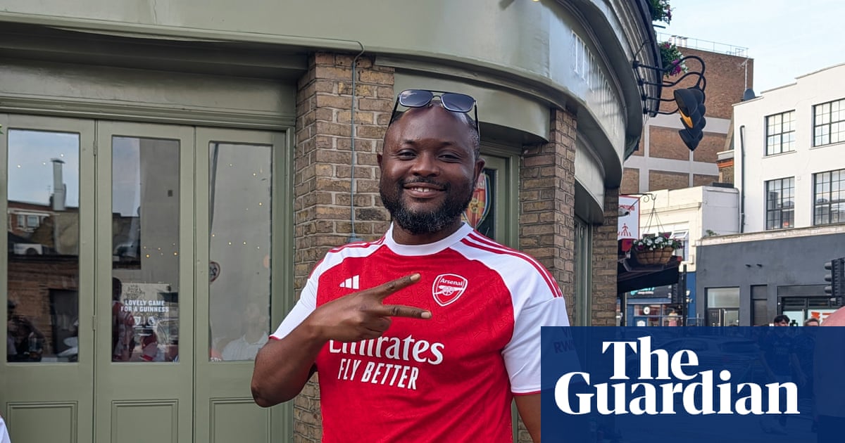 ‘Happy either way’: Arsenal fans find zen attitude to Champions League final
