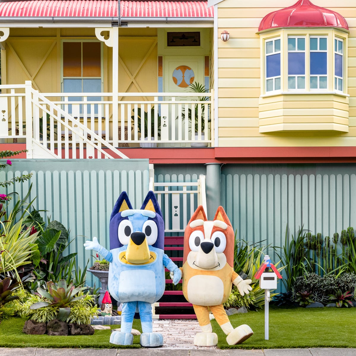 For real life?' House from hit kids' TV series Bluey recreated in Brisbane  | Children's TV | The Guardian