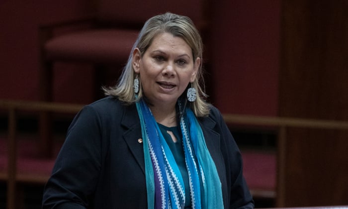 WA Greens senator, Yamatji and Noongar woman Dorinda Cox.