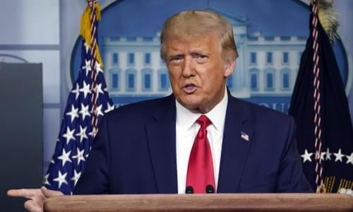 Trump Unveils Warp Speed Effort To Create Coronavirus Vaccine By Year S End Us News The Guardian