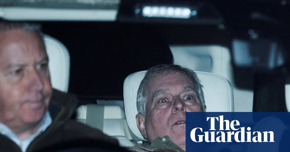 ‘Everything needs to align’: how striking picture of Andrew leaving police custody was captured
