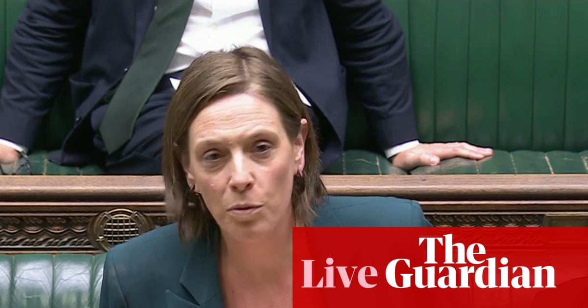Jess Phillips criticises Tory claim that migration linked to increased risk of violence against women and girls – UK politics live