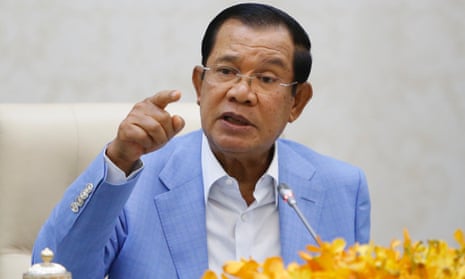 Cambodian prime minister Hun Sen