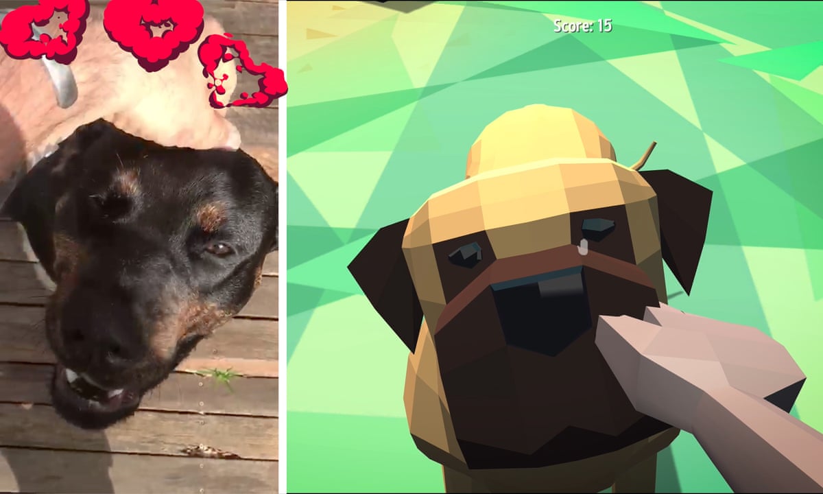 Can You Pet The Dog The Purity Of Petting Pixelated Puppies Games The Guardian