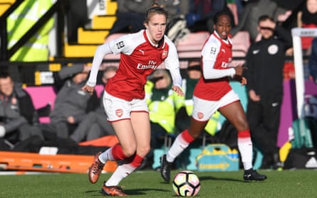 Vivianne Miedema in action for Arsenal against Sunderland this month.