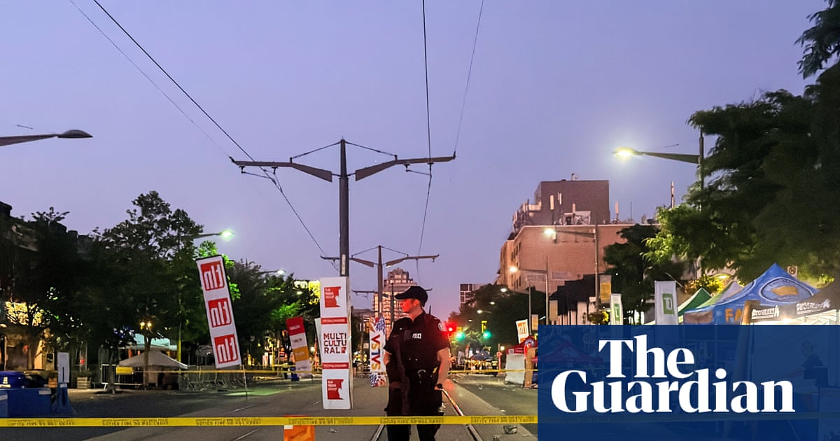 Toronto shooting: two dead and four injured near street festival, with suspect still at large
