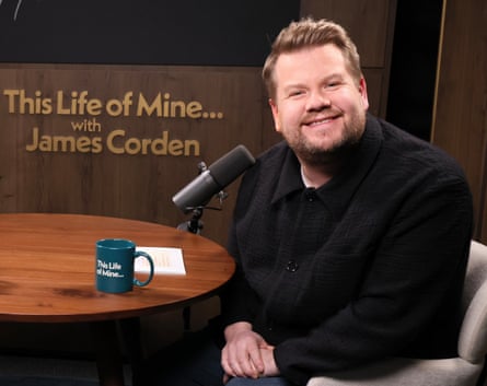 James Corden at SiriusXM’s This Life of Mine with James Corden in Los Angeles in April this year.