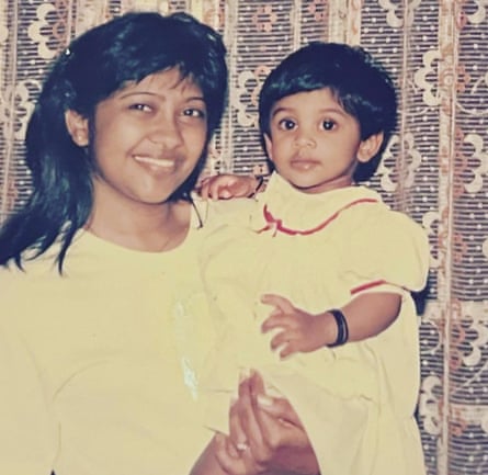 Grace Nathan, aged one, with her mother, Anne Daisy, who was onboard flight MH370