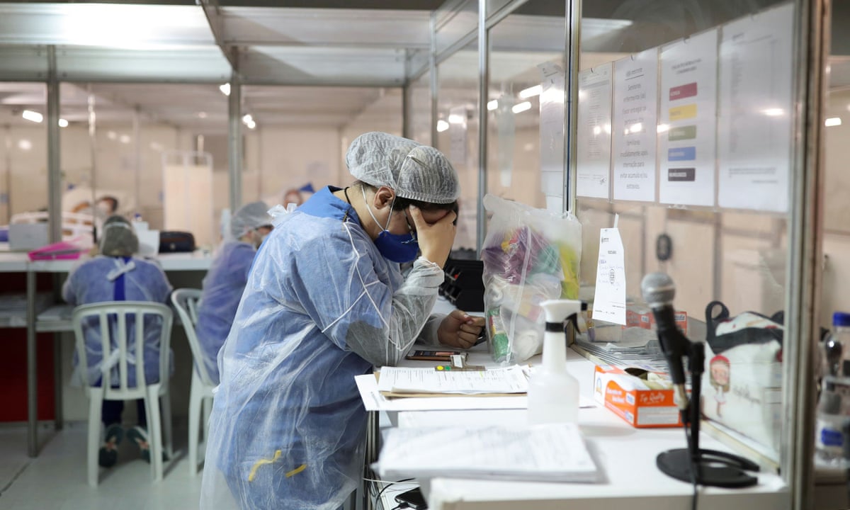 Hospitals in Latin America buckling under coronavirus strain | World news | The Guardian