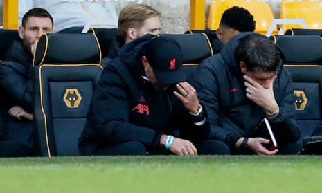 Lot to be desired: Liverpool manager Juergen Klopp not happy.