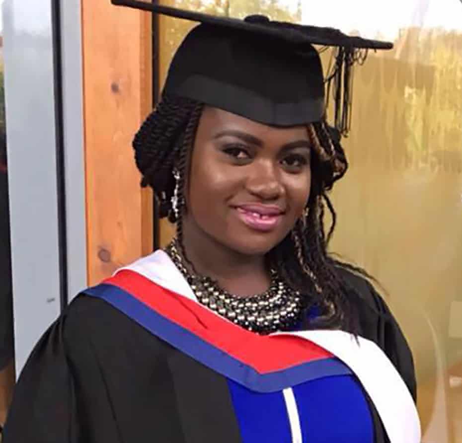 Mary Agyeiwaa Agyapong who died on Sunday at Luton and Dunstable University hospital.