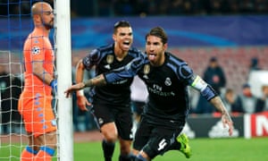 Napoli 1 3 Real Madrid Agg 2 6 Champions League Last 16 Second Leg As It Happened Football The Guardian