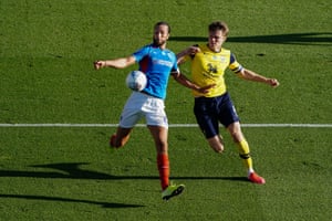 Christian Burgess (left) has joined Royale Union Saint-Gilloise, and more lower-league players than usual may go abroad.