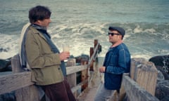 Looks like they’ve made it … Alex James and Damon Albarn in Blur: To the End.