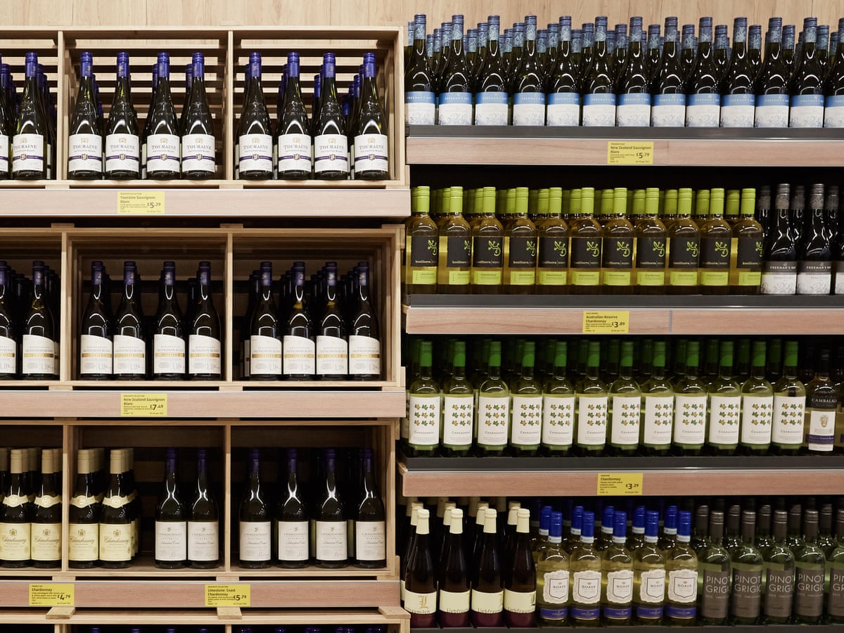 White wine with pig on label