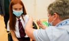 Delays set to push Covid jabs for teens in England into Christmas period