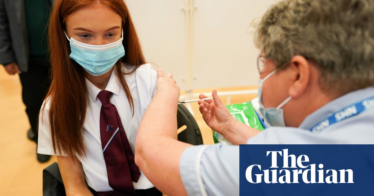 Covid: figures reveal vaccine lottery for children in England
