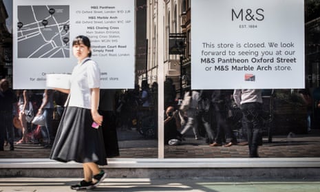 Marks & Spencer reports sharp drop in annual profits