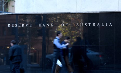 The Reserve Bank of Australia building in Martin Place.