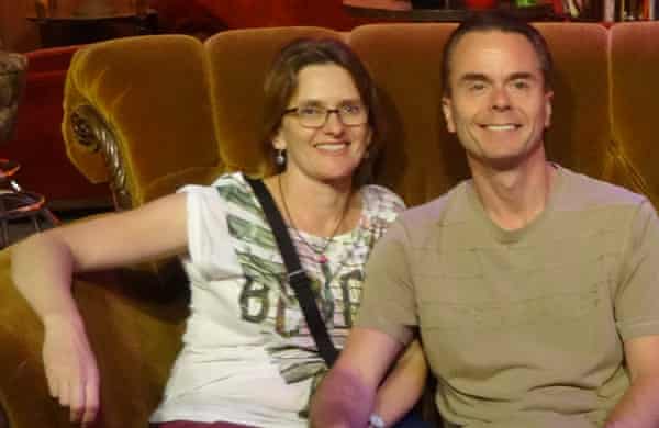 Paula and John Purnell, who was diagnosed with the condition after their child’s diagnosis.