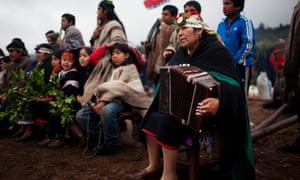 Around 1.5 million Mapuches live in Chile, and 200,000 in Argentina.
