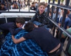 Israeli forces kill or injure 11 Palestinians awaiting food trucks, say Gaza officials