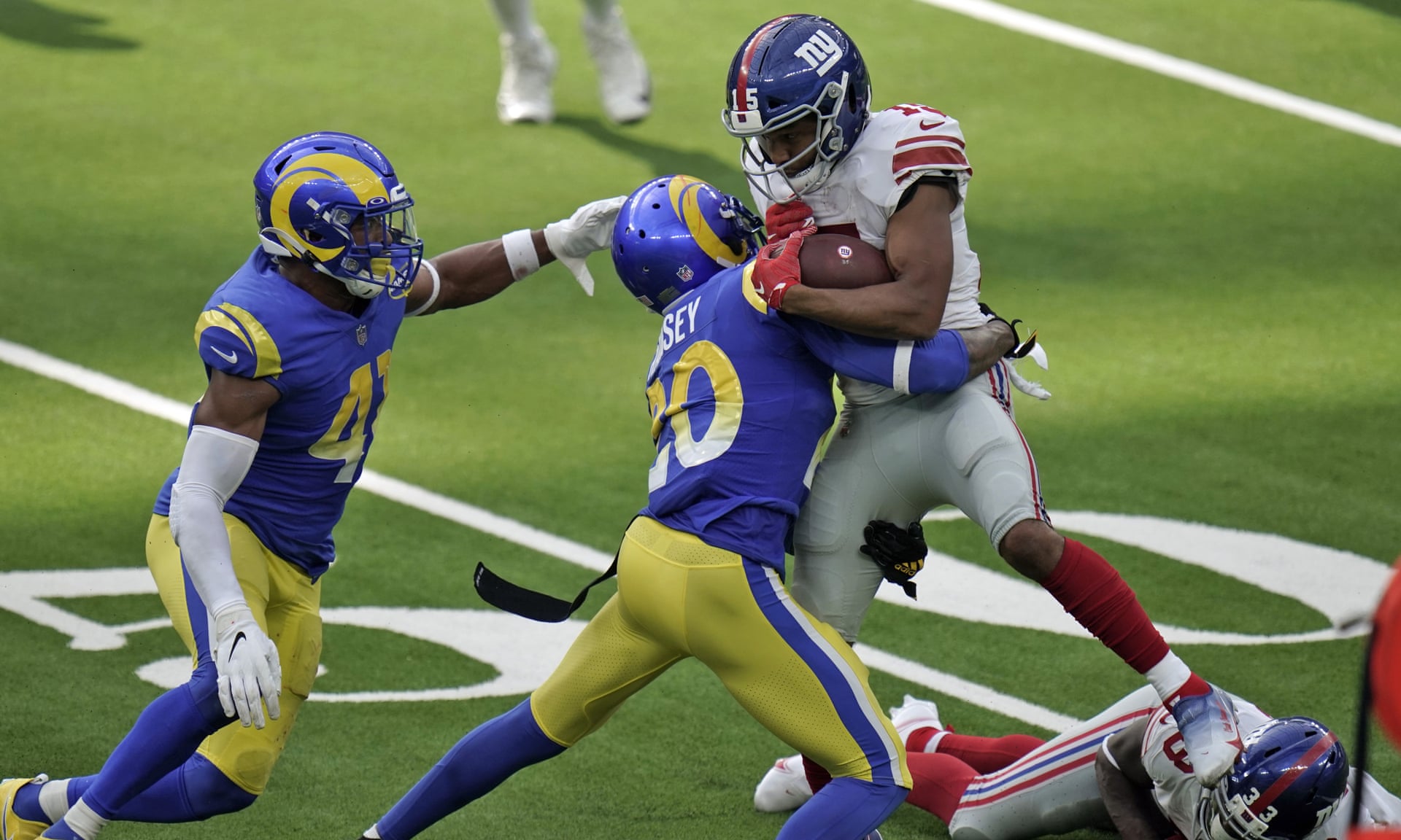 Jalen Ramsey and Golden Tate Fight Breaks Out After Giants-Rams Game as Family Drama Boils Over