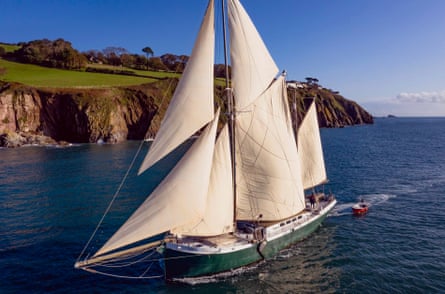 Snark, sailing off south Devon.