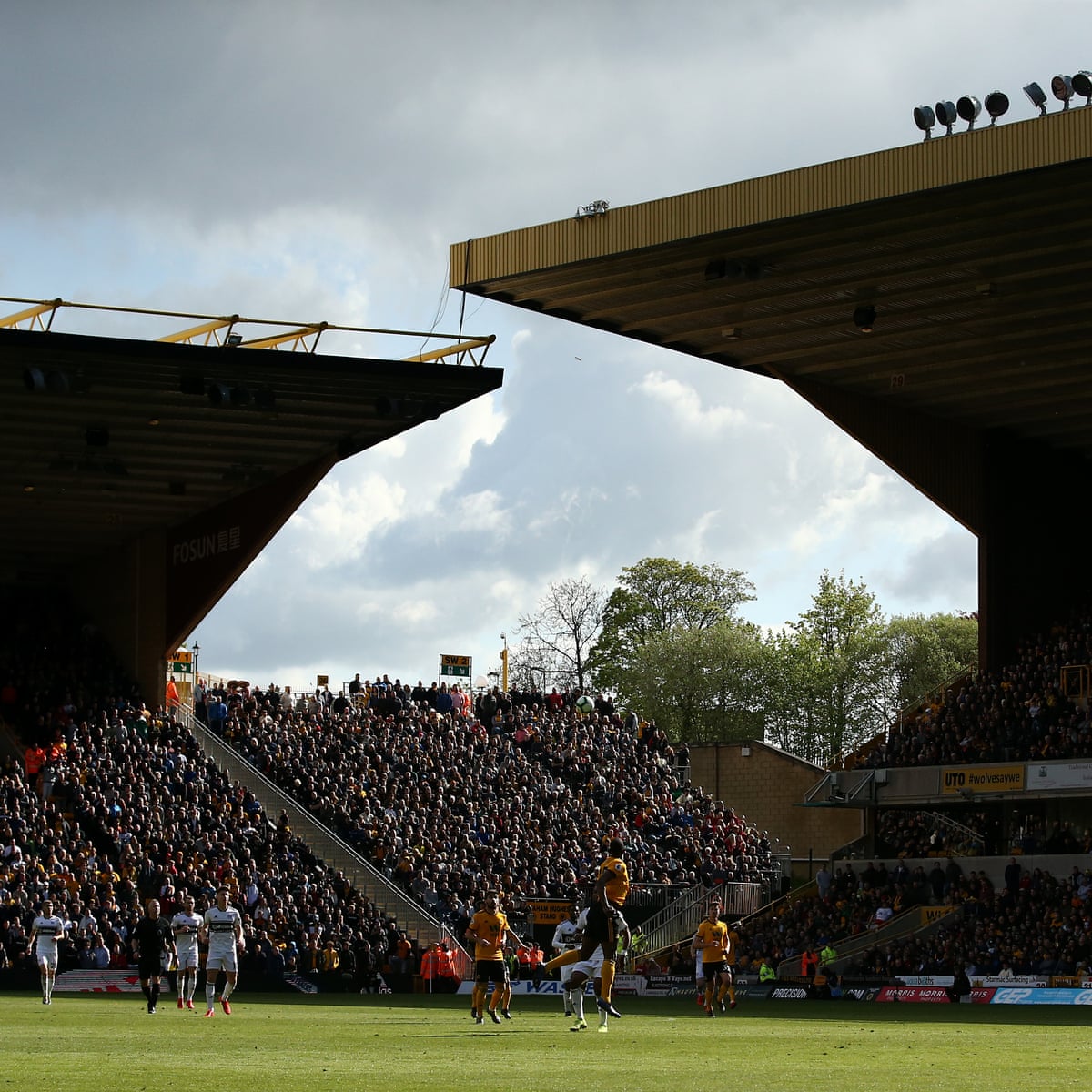Wolves To Become First Uk Football Club To Install Rail Seats In Entire Stand Wolverhampton Wanderers The Guardian Wolves To Become First Uk Football Club To Install Rail Seats In Entire Stand Wolverhampton Wanderers The Guardian