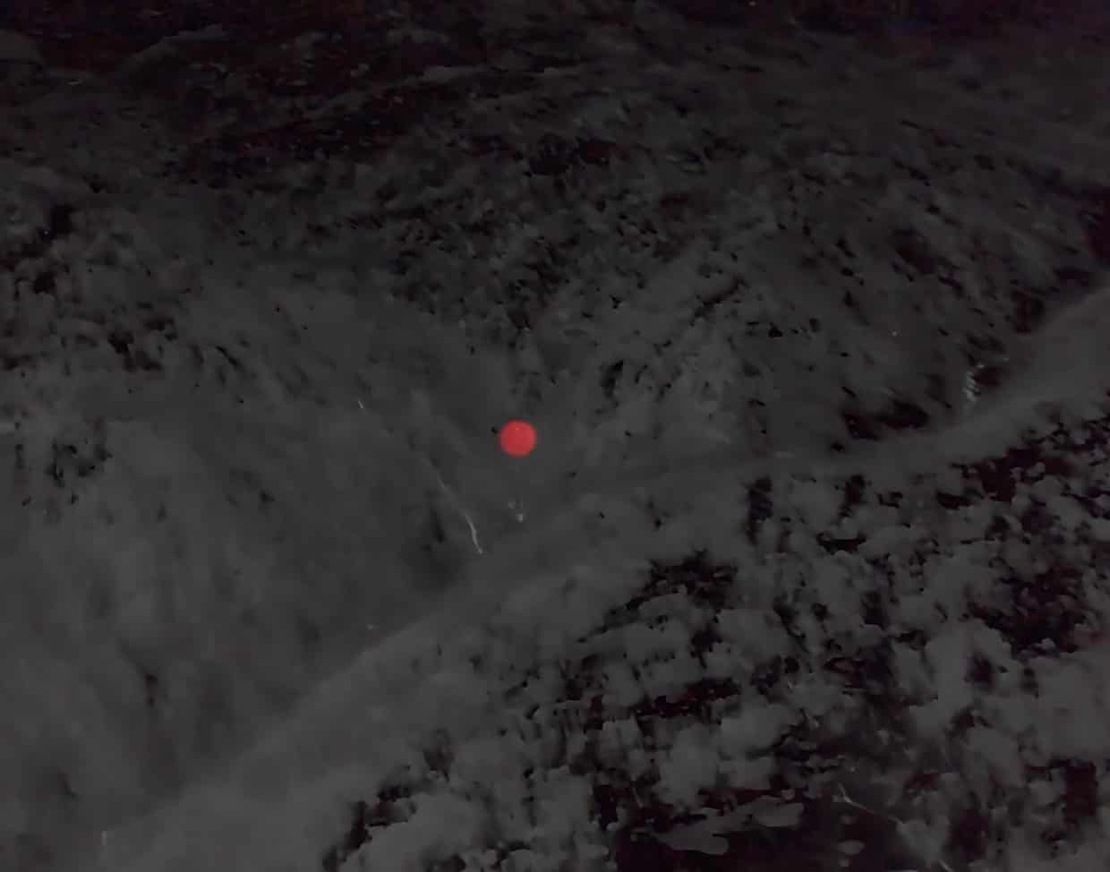 A screengrab from video of the search and rescue operation in Kosciuszko national park