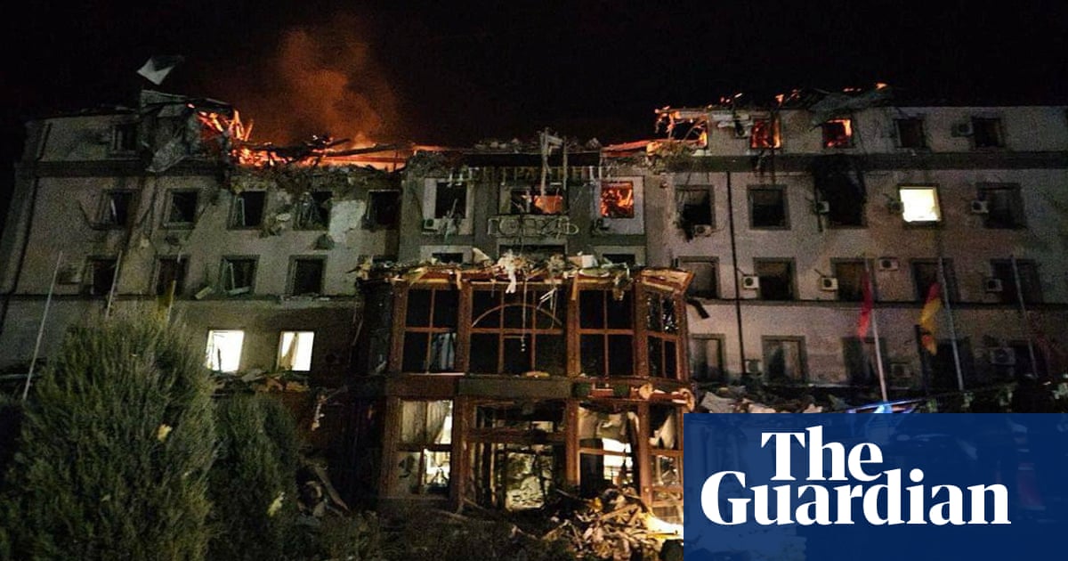 Ukraine war briefing: Russian missile strike on Kryvyi Rih hotel kills two; EU leaders to gather for summit