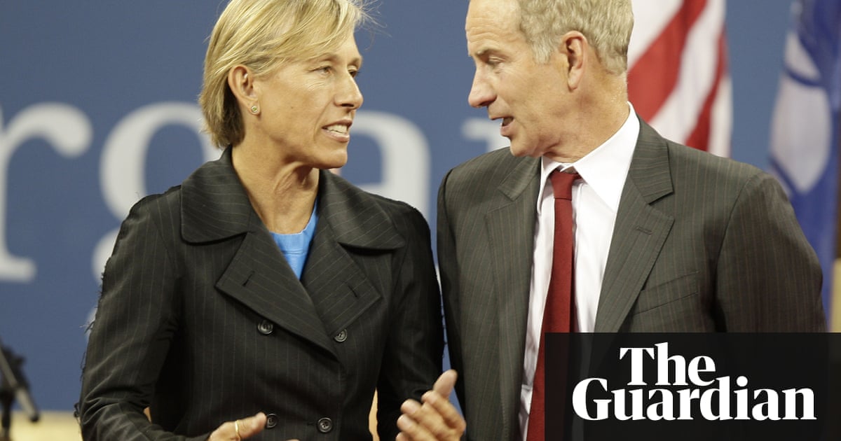 Navratilova: BBC pays McEnroe 10 times more for Wimbledon role