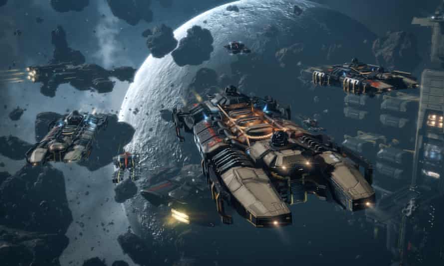 EVE Online’s mining fleet
