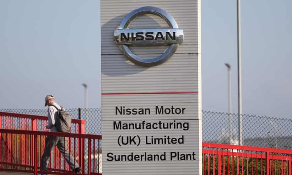 Production at Nissan’s Sunderland plant, which lost out on building the new X-Trail SUV and Infiniti luxury brand, fell by 22%.
