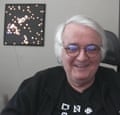 Voja Antonić talking via Zoom, February 2022