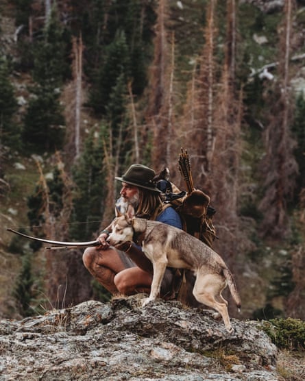 Donny Dust with his dog Finn