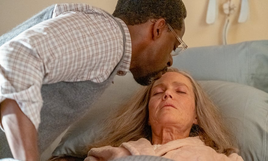 ‘I’m grateful our show has helped destigmatise Alzheimer’s disease’: in season six of This Is Us with Sterling K Brown as Randall.