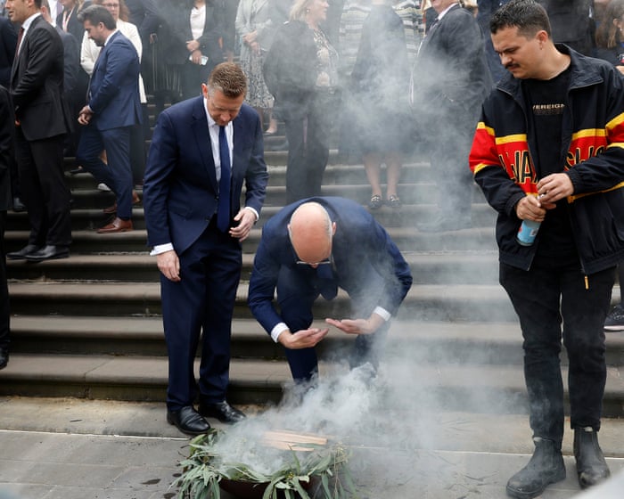 Australia news live: Victoria apologises to First Nations people; political and media heavyweights gather for Graham Richardson’s funeral