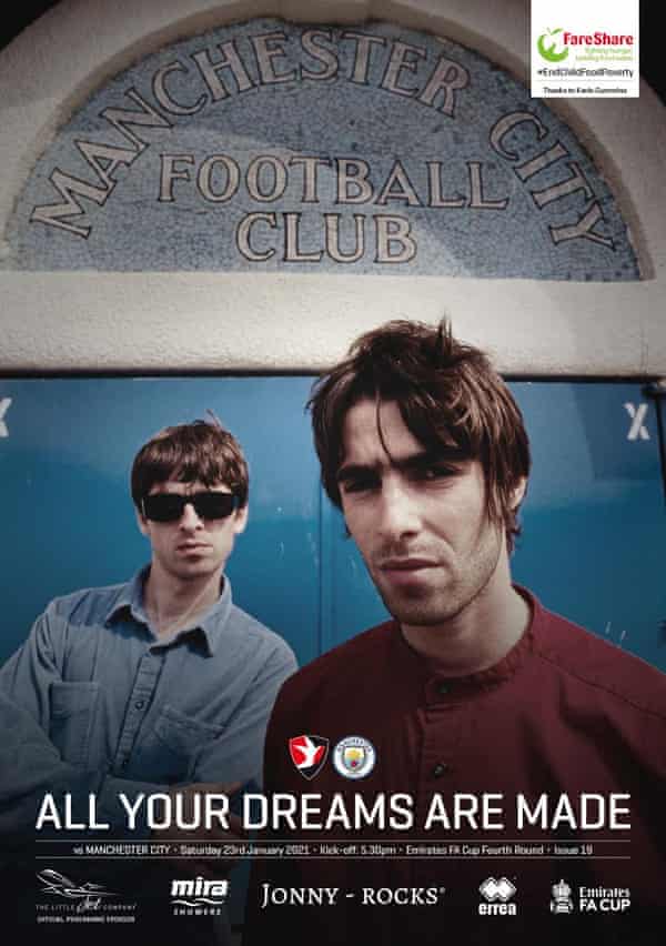 Cheltenham’s programme cover for Saturday’s game.