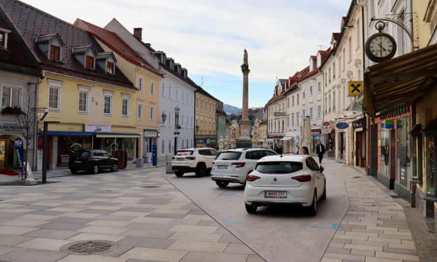 Wolfsberg town centre.