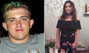 Tommy Cowan and Georgia Jones who died at the Mutiny festival