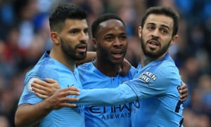 Sergio Agüero , Raheem Sterling and Bernardo Silva have been pivotal to Manchester City’s success