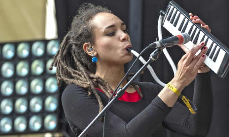 ‘Real music’: Marcia Richards of the Skints.