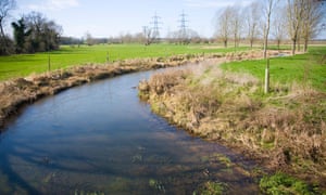 River Alde at Langham Bridge near Blaxhall, Suffolk, England