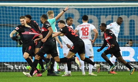 Bayer Leverkusen Set New 33-Match Unbeaten Record After Beating Mainz in Bundesliga  