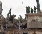 Ukraine war briefing: Zelenskyy condemns ‘vile’ attacks from Russia that killed 20 in one apartment