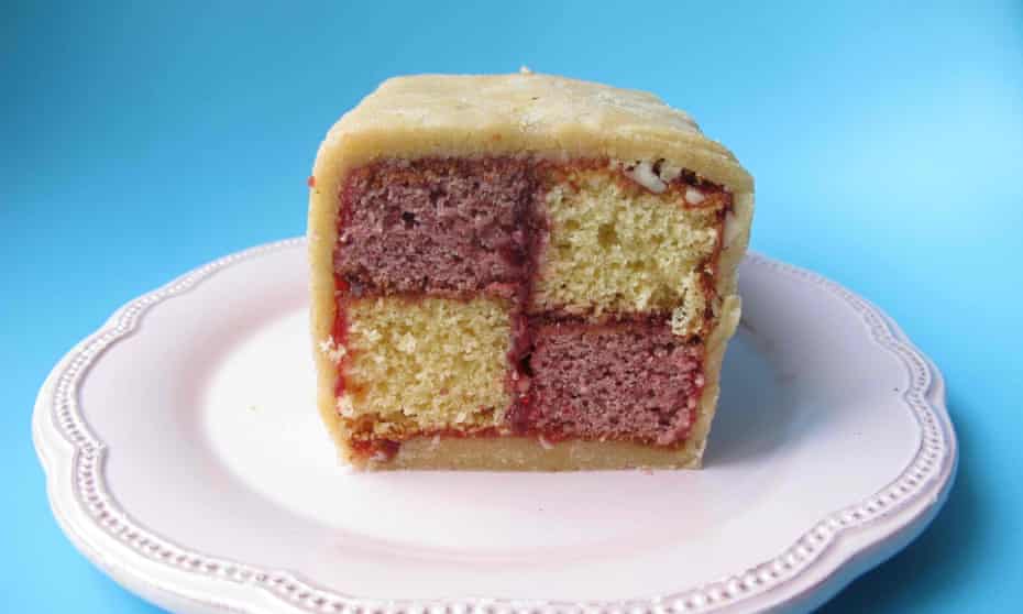 The perfect battenberg cake.